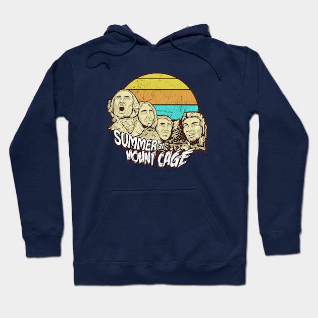 Summer at Mount Cage Hoodie by MeFO